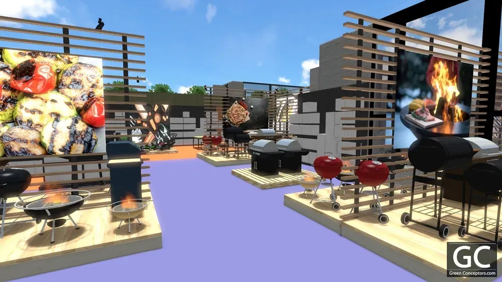 3D design Garden Centre Solara Rome 4